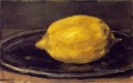El limón Eduard Manet